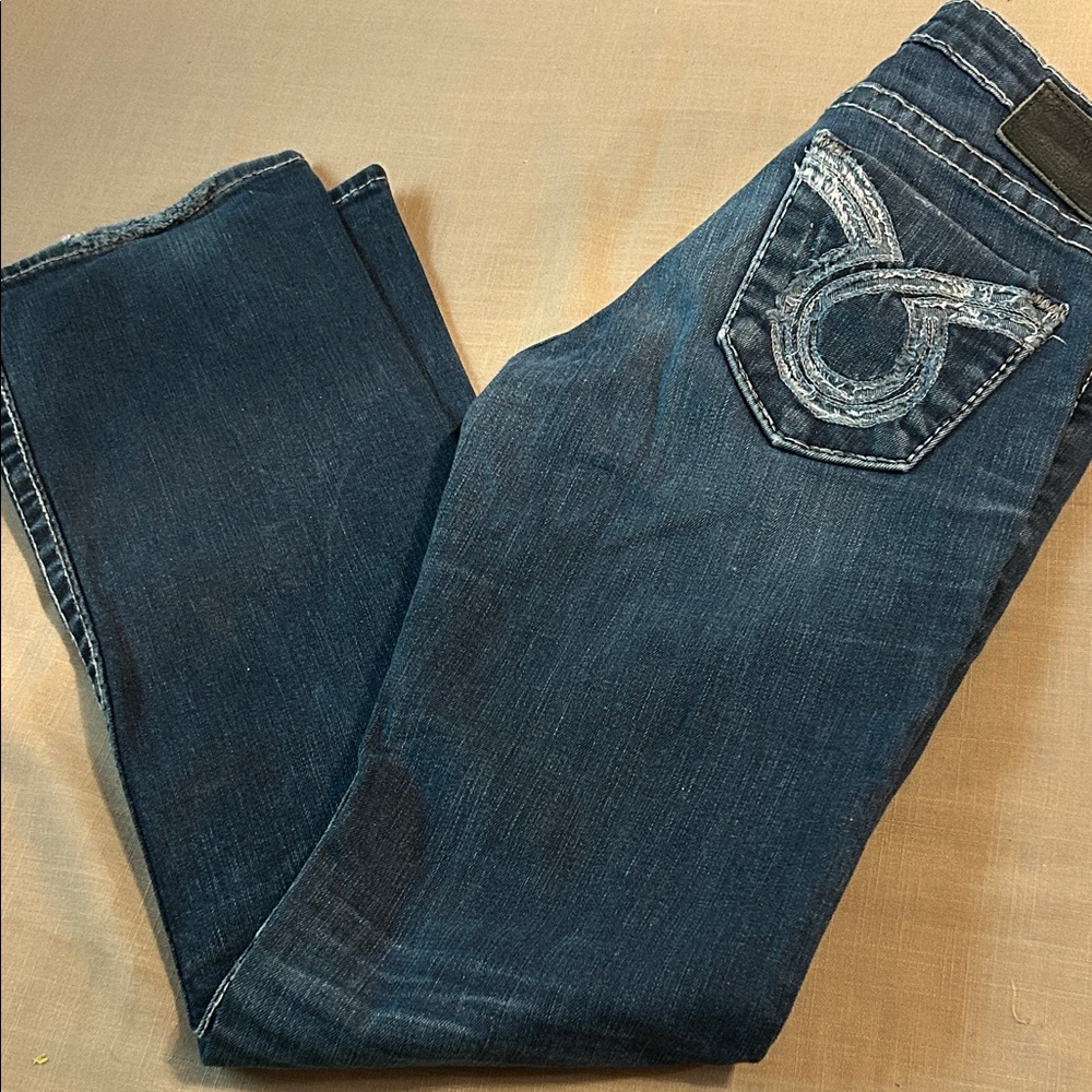 EUC Big Star Dark Blue Boot Cut Jeans